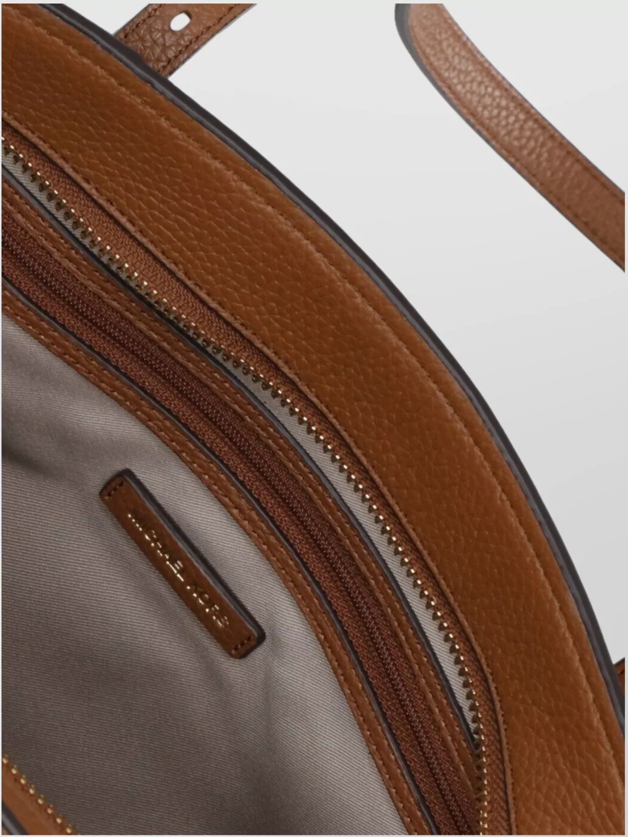 Michael Michael Kors Double Handle Shoulder Bag With Gold Hardware