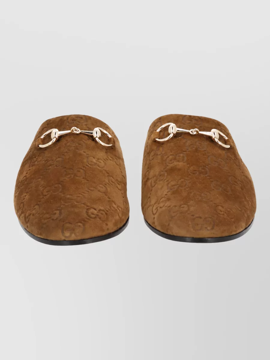 Gucci Leather Mules