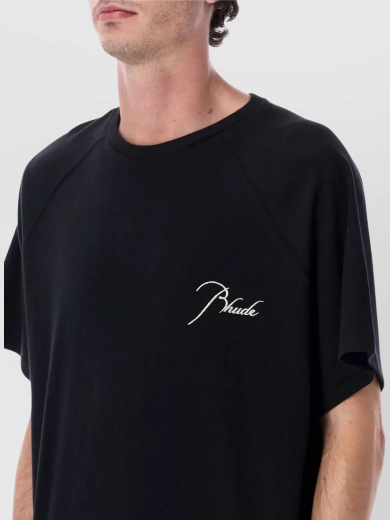 Rhude Relaxed Fit Short Sleeve Crew Neck T-Shirt
