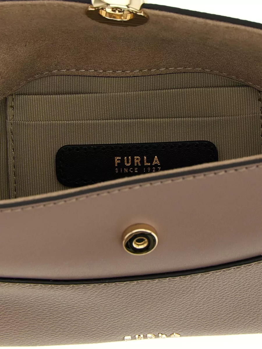 Furla Nicole Mini Leather Shoulder Bag