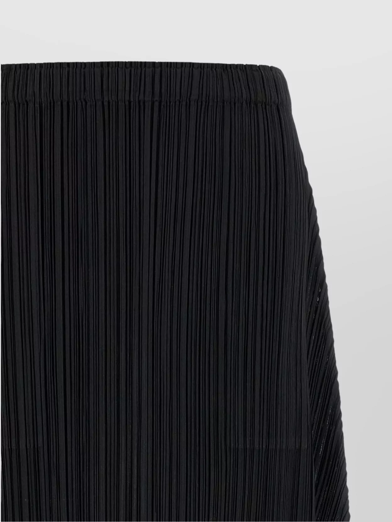 Pleats Please Issey Miyake October Midi Skirt Elastic Waistband