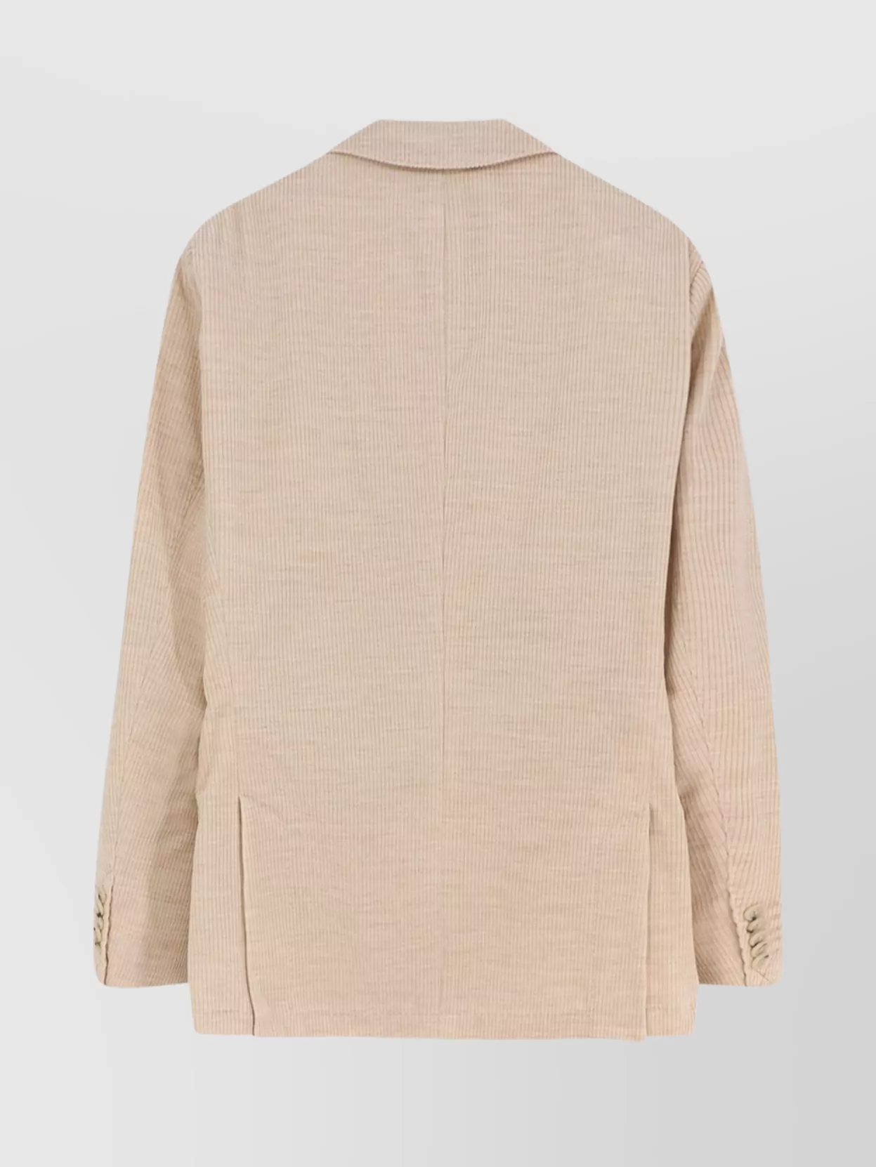 Hugo Boss Double-breasted Corduroy Blazer Pockets In Neutral