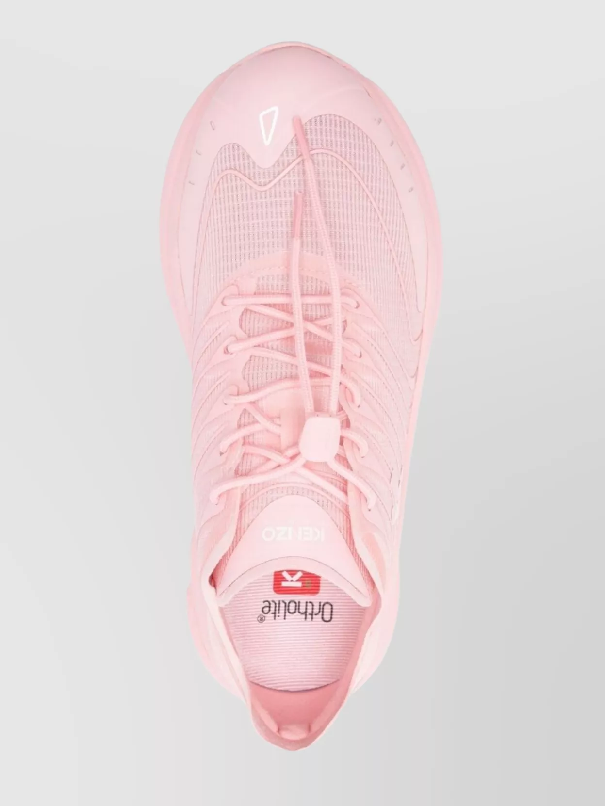 Kenzo Low Top Sneakers With Mesh Upper And Rubber Sole