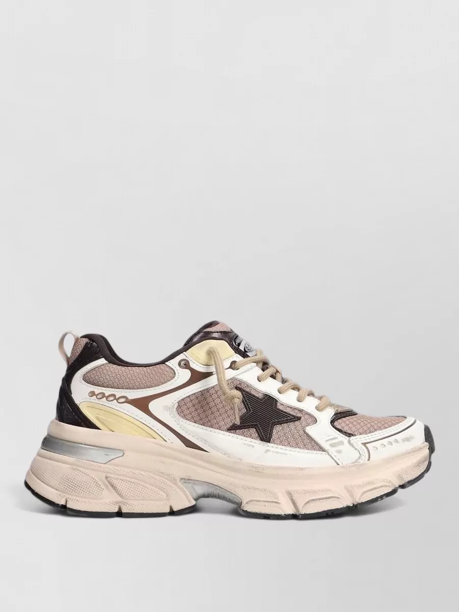 Golden Goose Leather Low-Top Sneakers