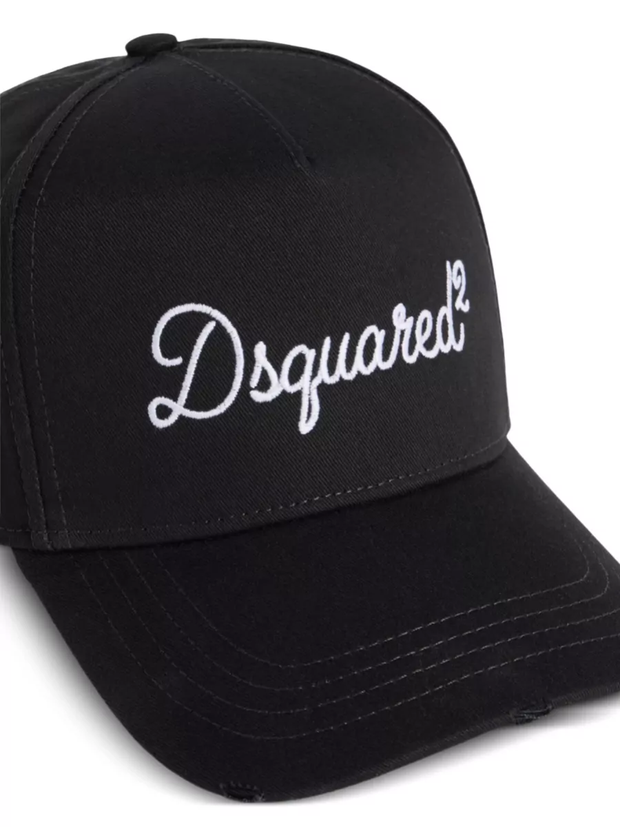 Dsquared2 Curved Brim Structured Baseball Hat