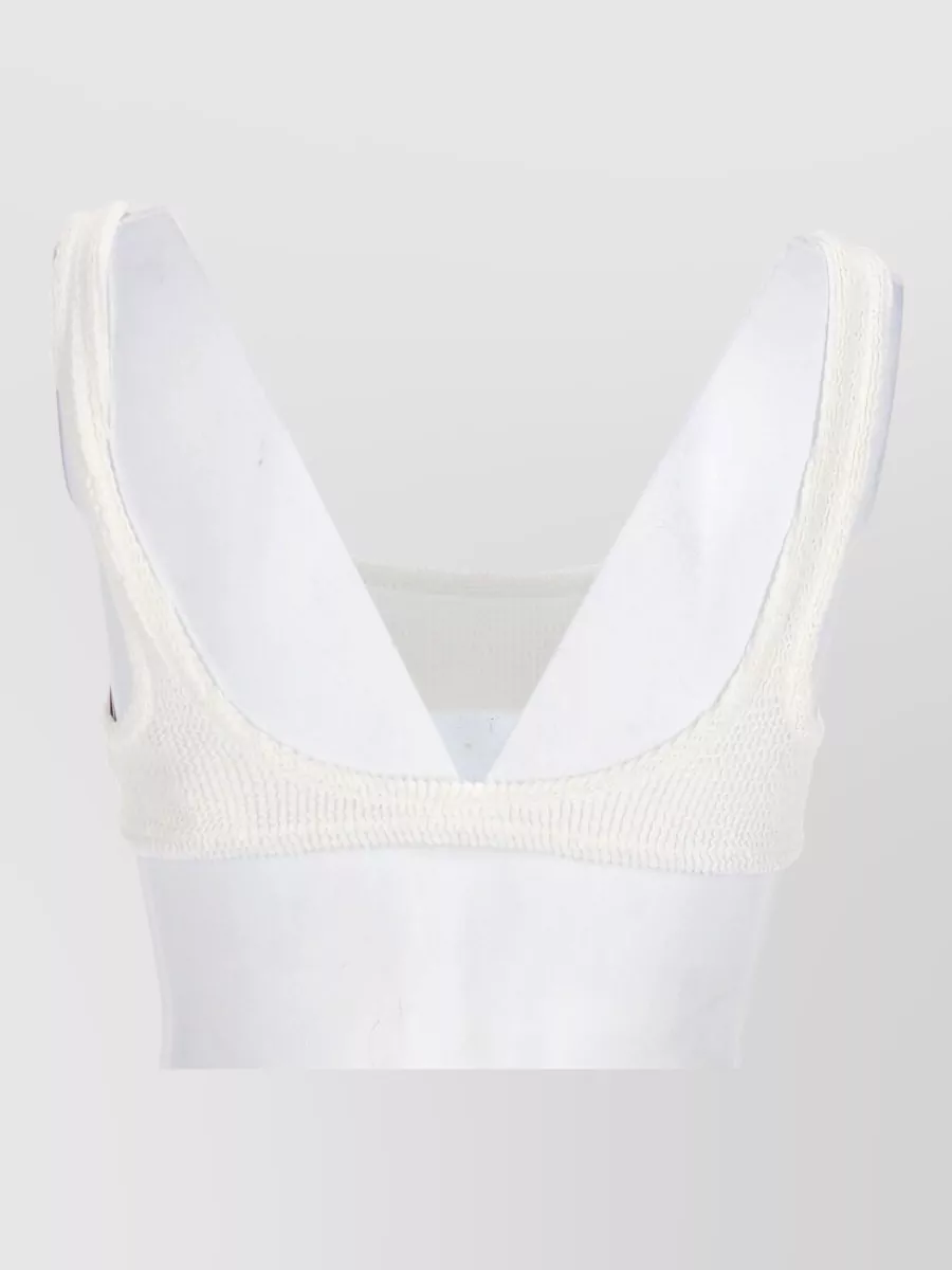 Mc2 Saint Barth Crinkle Bikini Top
