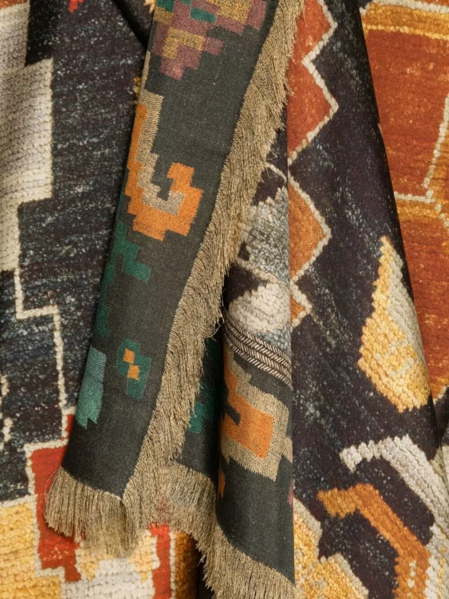 Pierre Louise Mascia Printed Silk Scarf