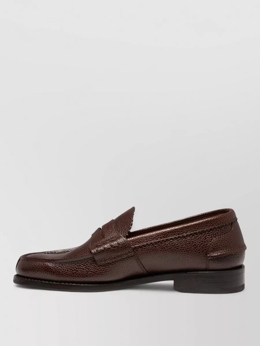Saxone Of Scotland Leather Loafers