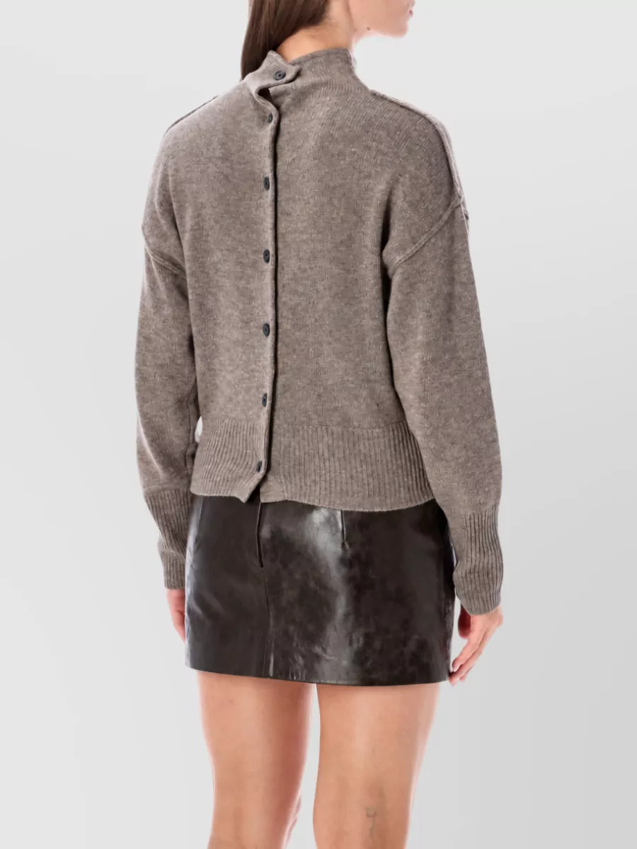 The Garment Cashmere Wool Knit Sweatshirt