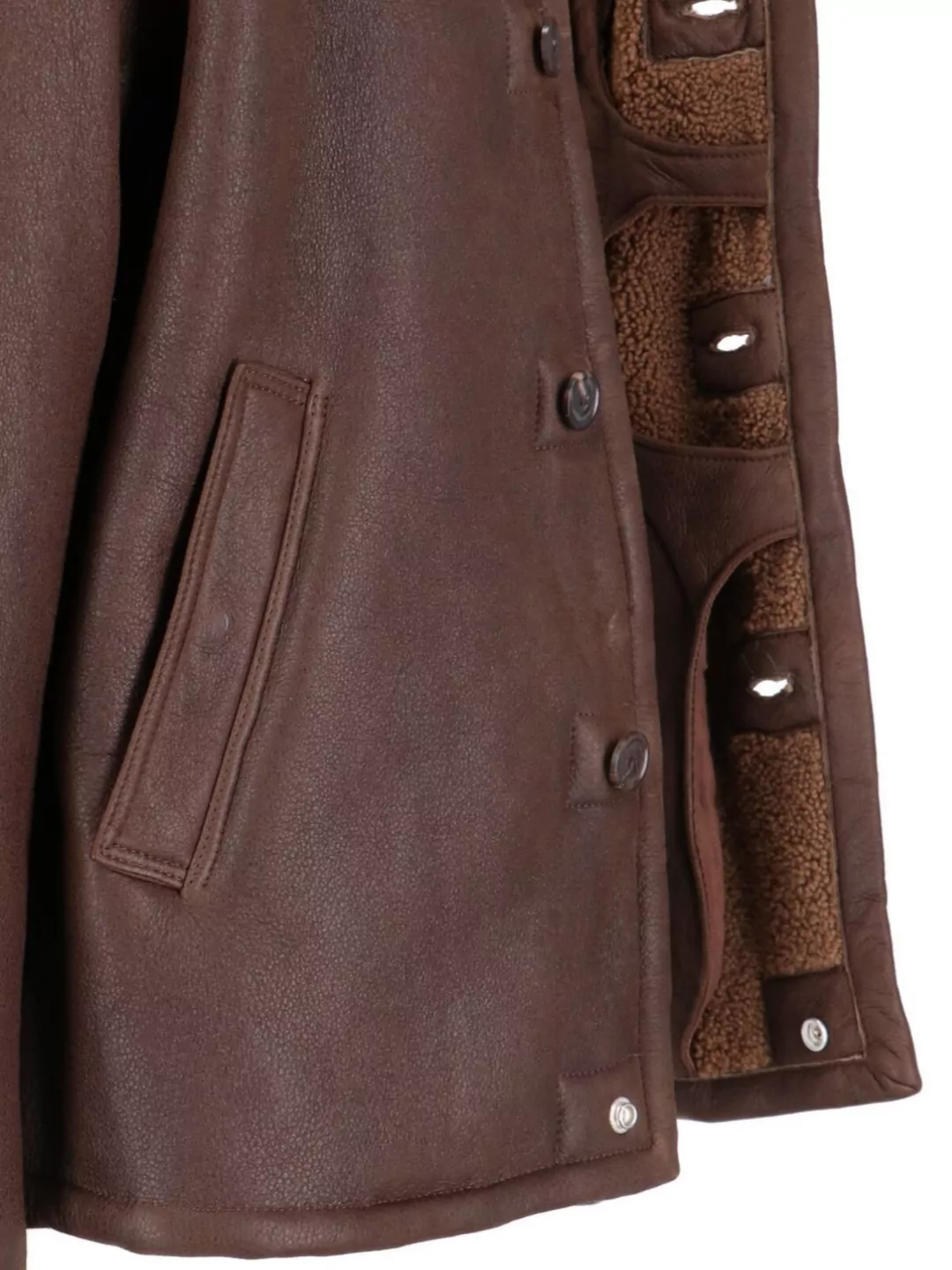 Our Legacy Shearling Collar Front Pockets Jacket