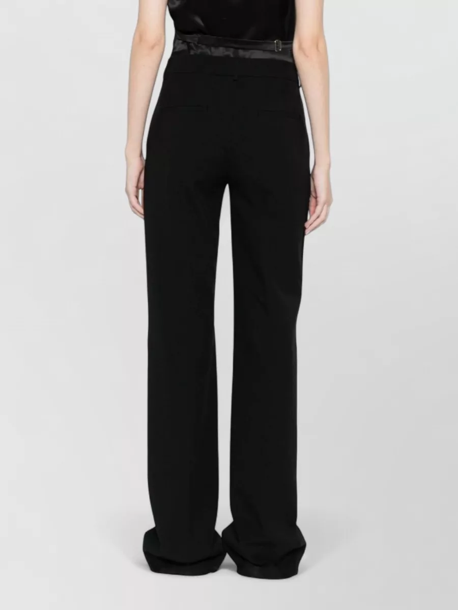 Via Masini 80 Cotton Wide-Leg Trousers