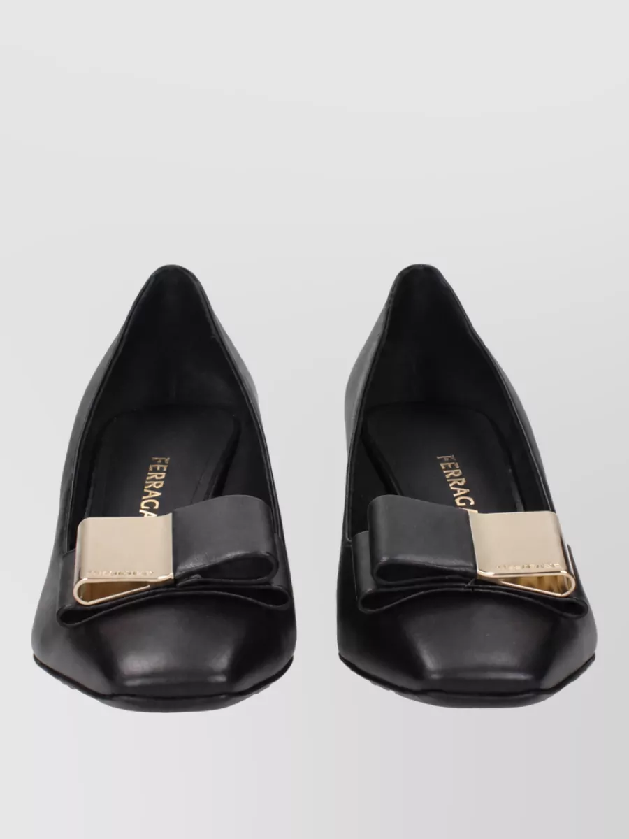 Ferragamo Leather Pumps