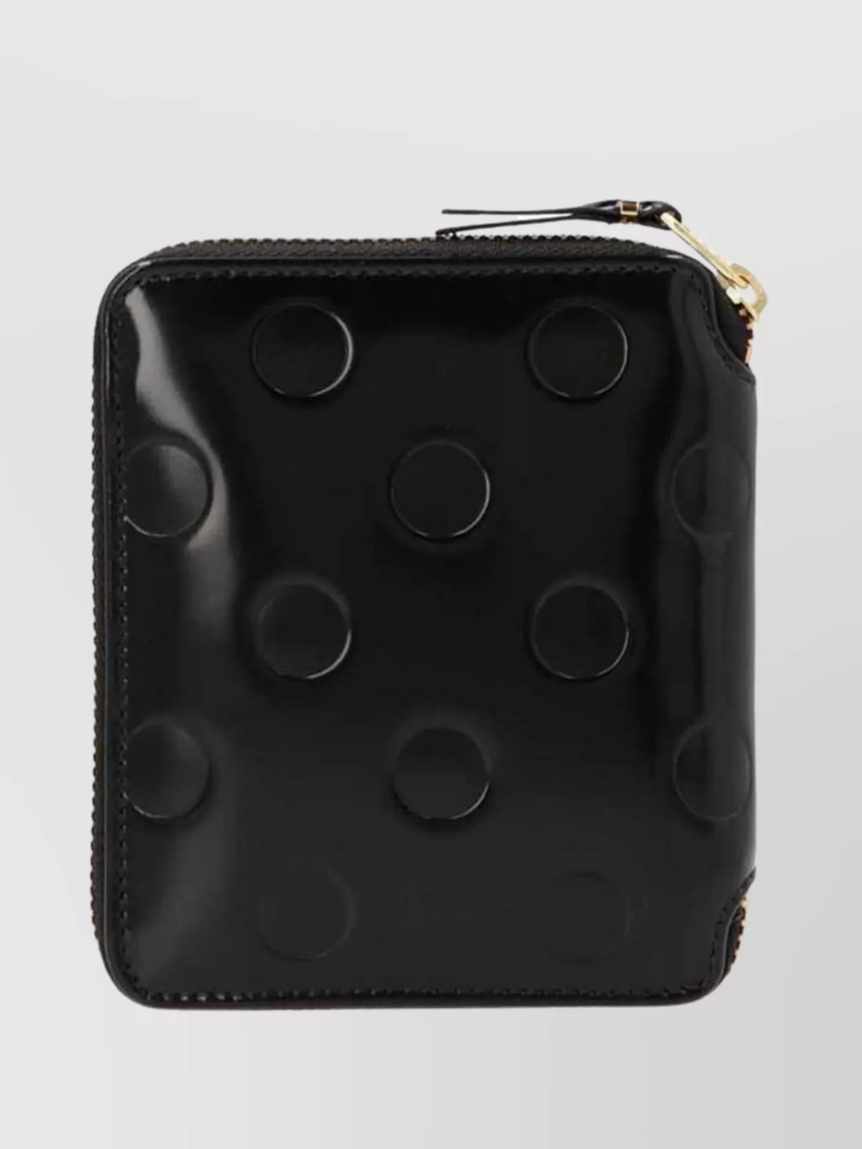 Comme Des Garçons Embossed Polka Dot Wallet Design