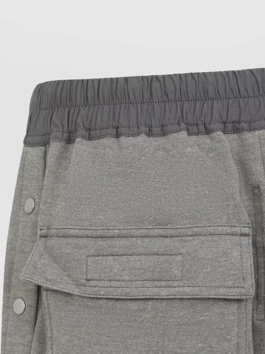 Rick Owens Drkshdw Wide Pusher Shorts Low Crotch Fleece