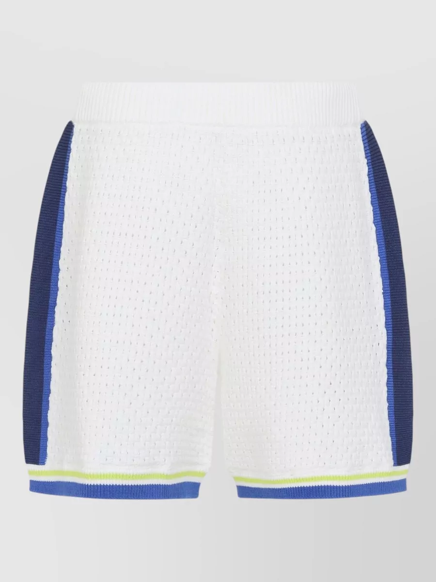 Casablanca Crochet Swim Shorts