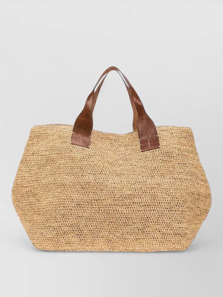 Ibeliv Raffia Beach Bag