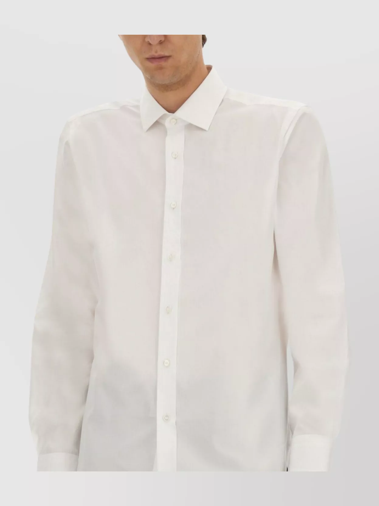 Boss Collared Shirt With Long Sleeves In A Versatile Design