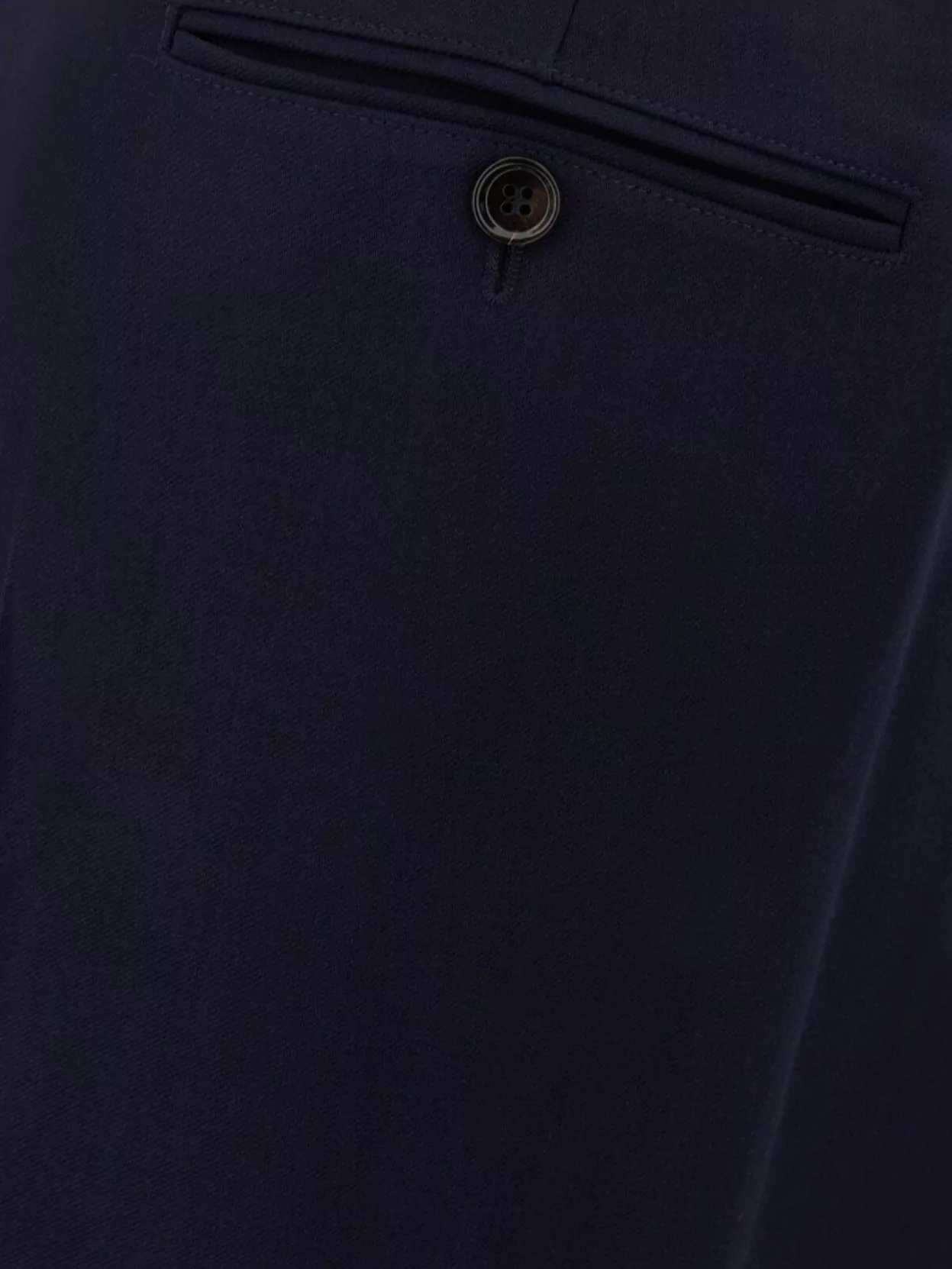 Ami Paris Midnight Viscose Blend Trousers
