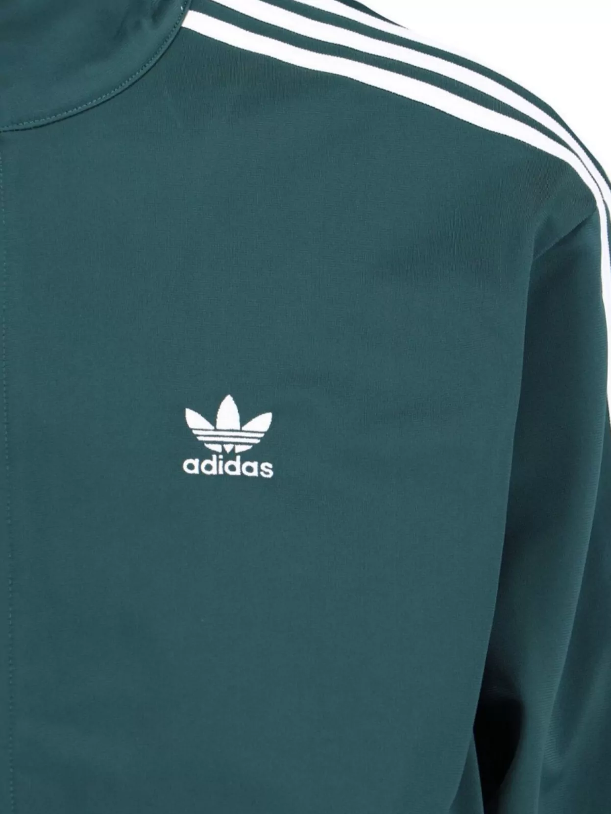 Adidas High Collar Striped Sleeves Sweatshirt
