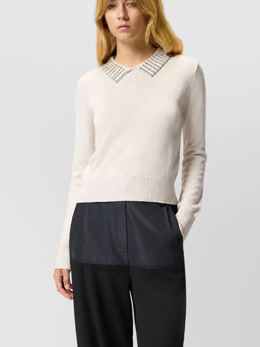 Pinko Cashmere Wool Cardigan