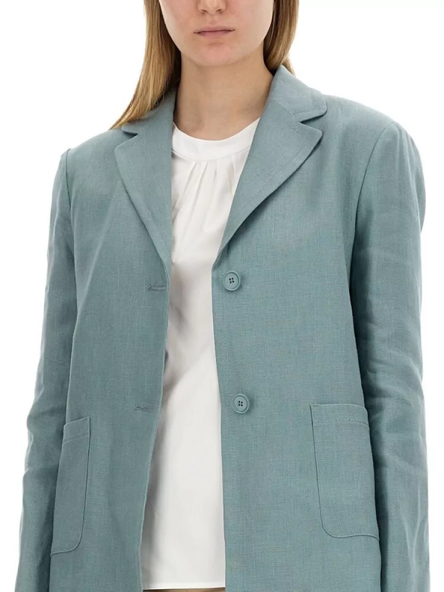 S Max Mara Linen Suit Jacket
