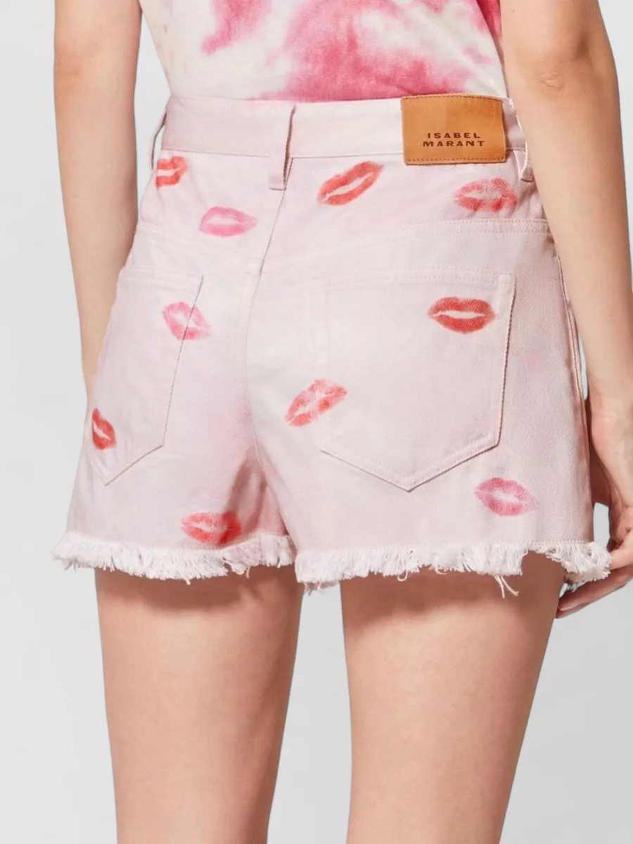 Isabel Marant Cotton Knee-Length Shorts