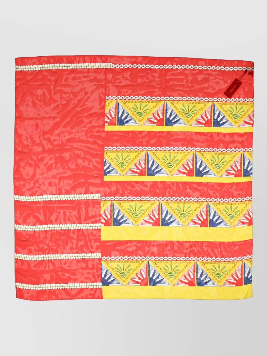 Dolce&Gabbana silk printed square scarf