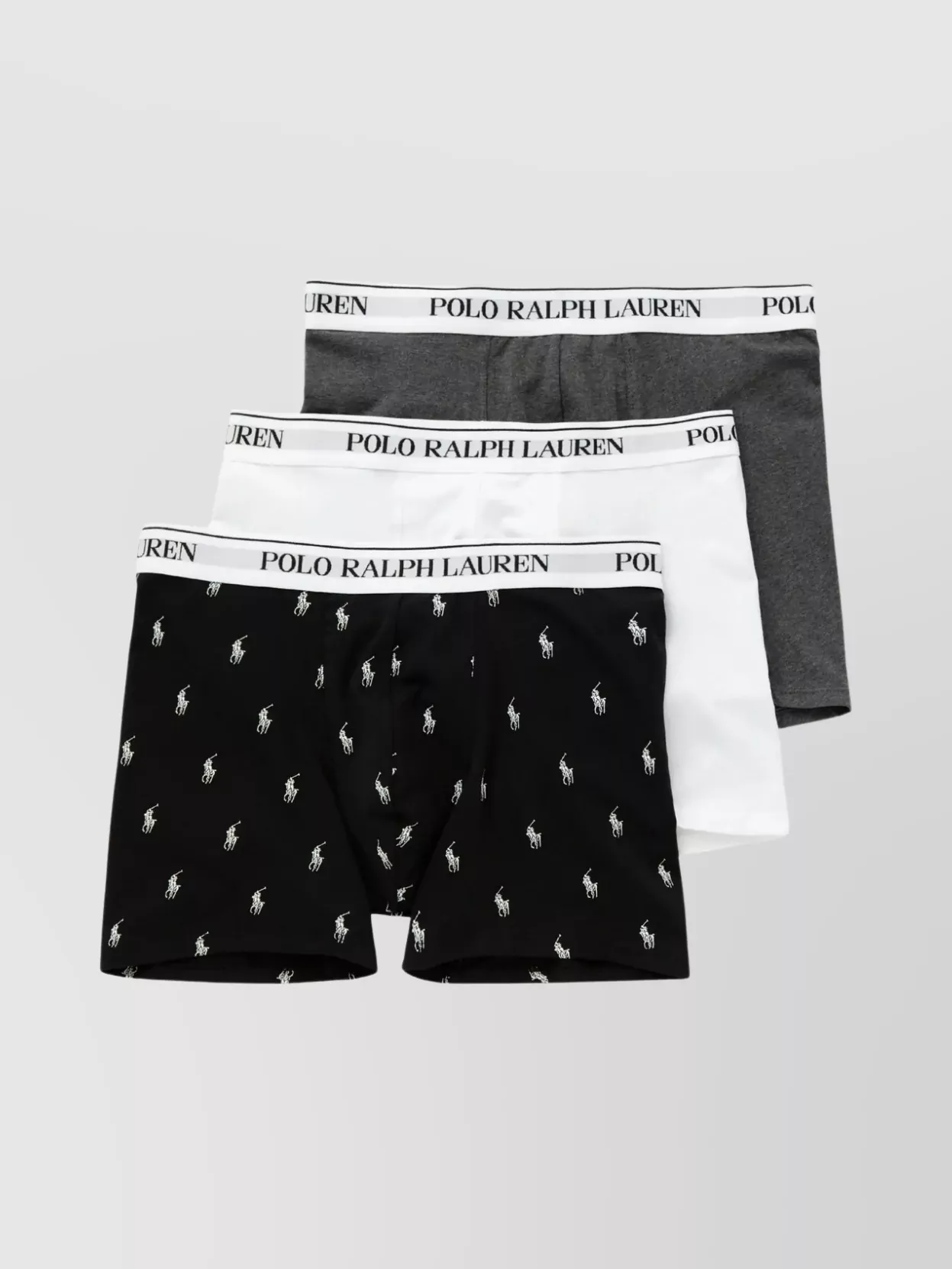 Ralph Lauren Logo Print Boxer Shorts Set Of Three