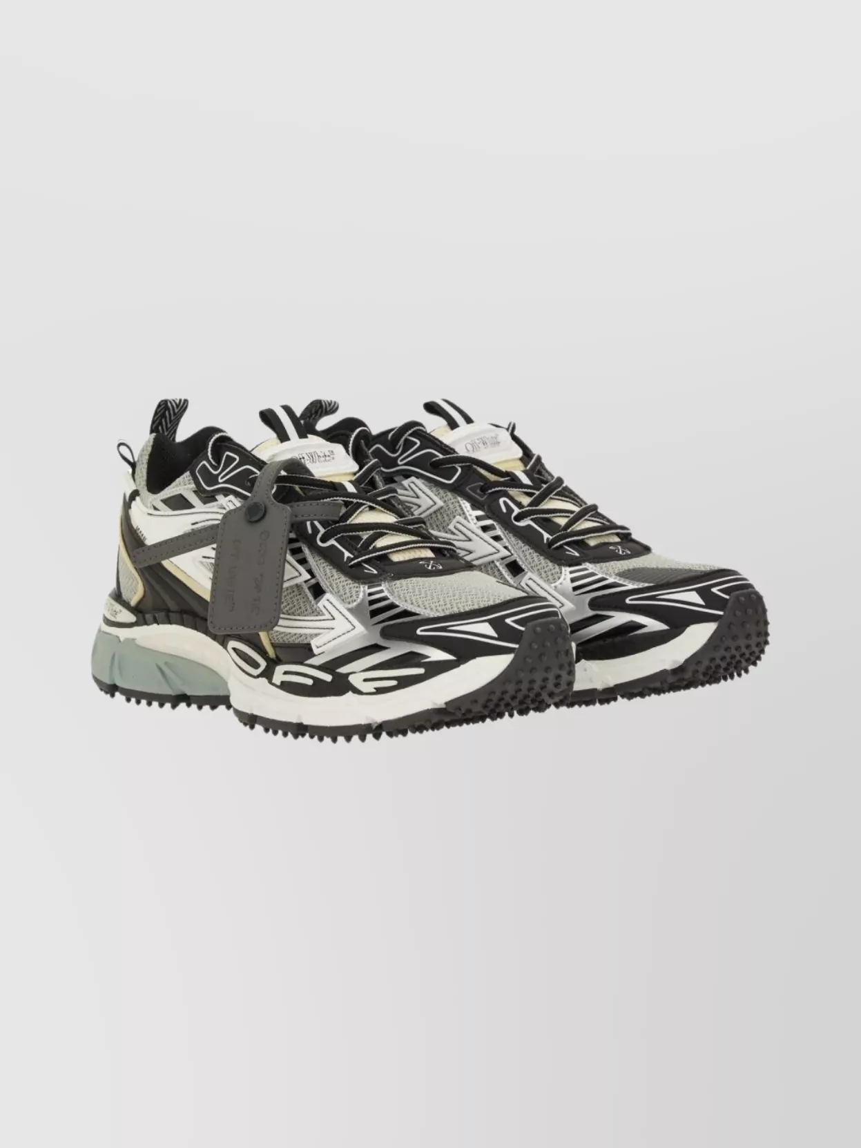 Off-White Breathable Sneakers Rubber Sole