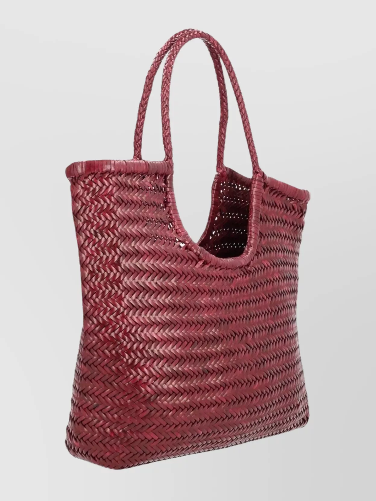 Dragon Diffusion Woven Texture Tote Bag With Top Handles