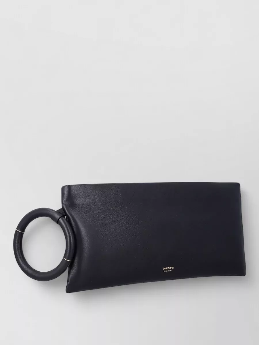 Tom Ford Aura Leather Clutch Bag