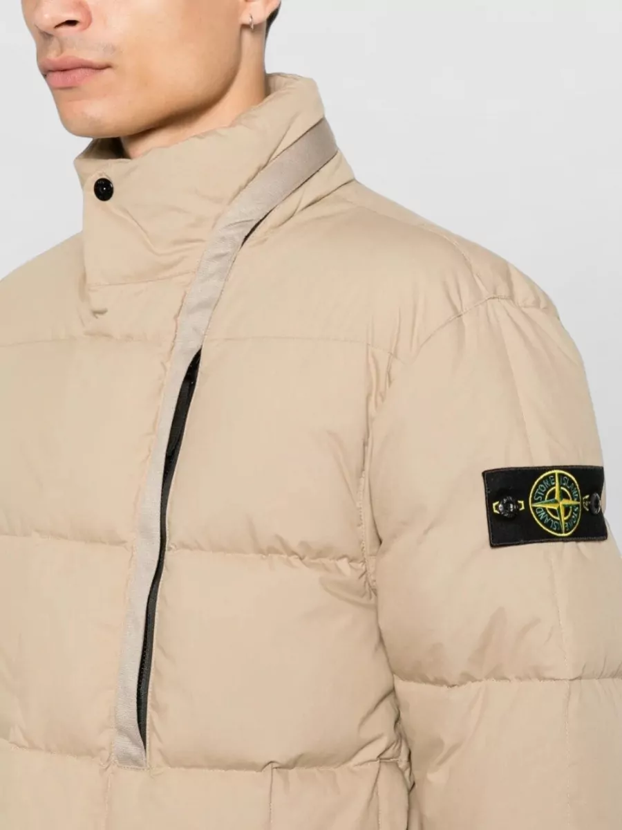 Stone Island Down Quilted Padded Coat