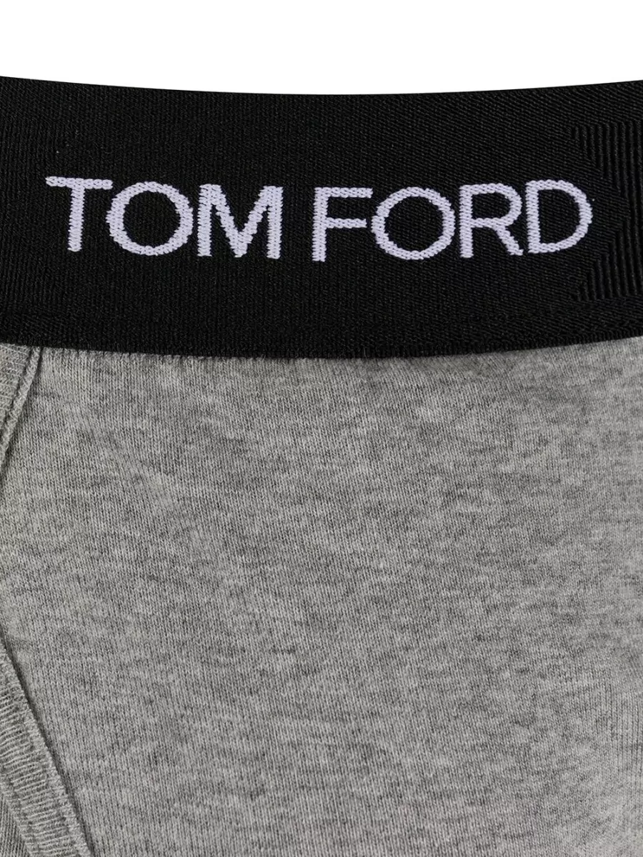 Tom Ford Cotton Jersey Brief Elastic Waistband