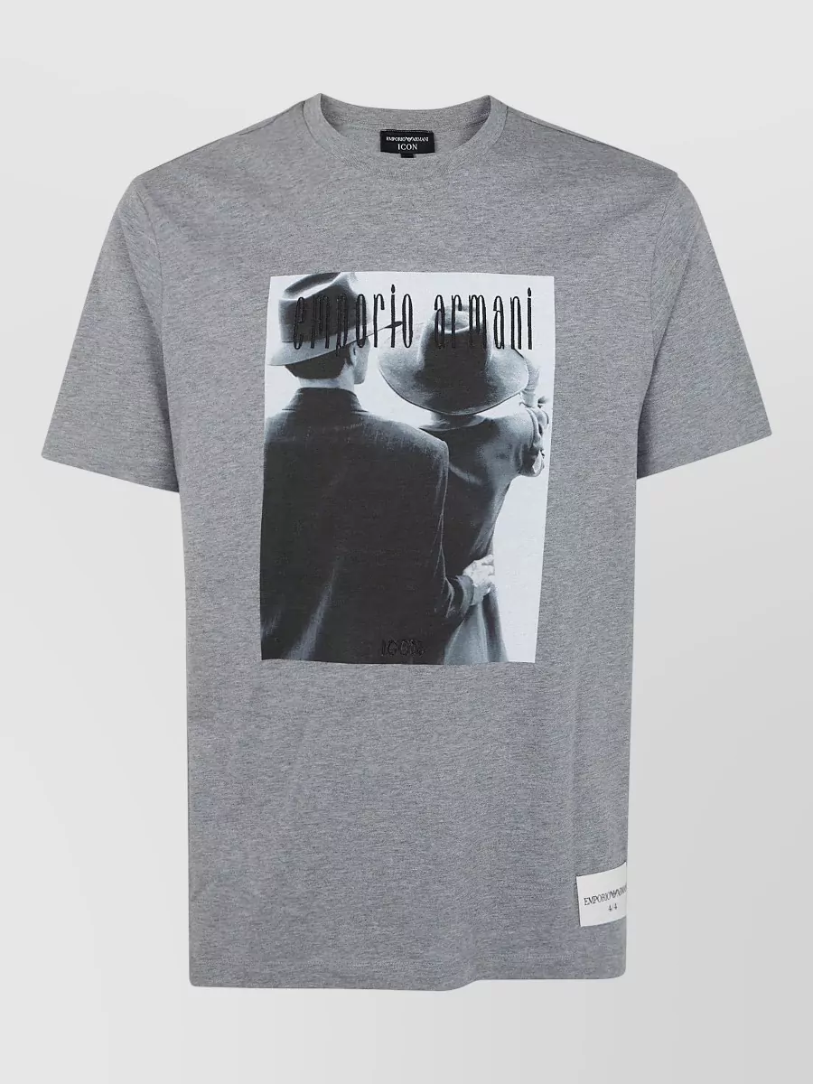 Emporio Armani cotton jersey t-shirt