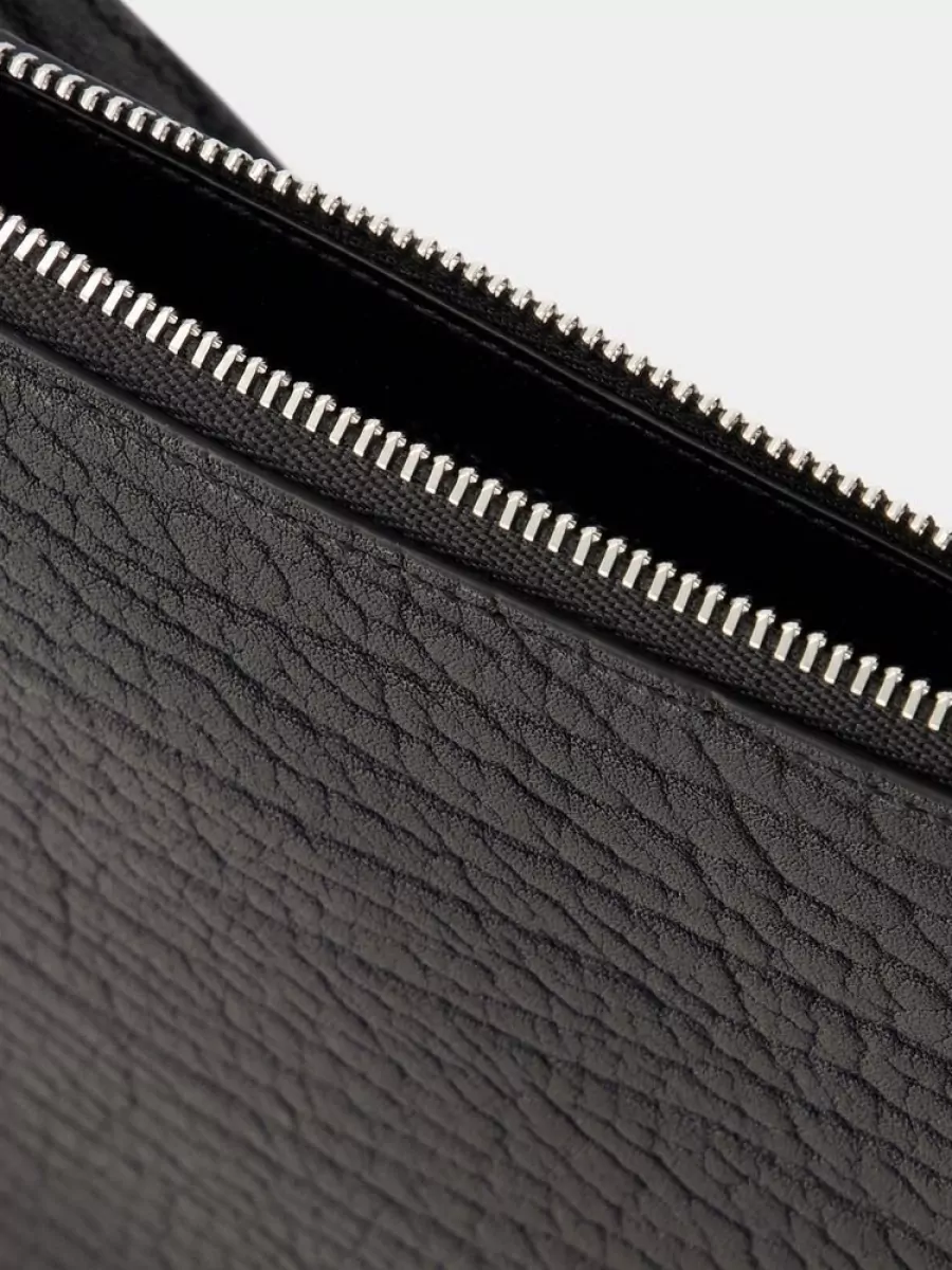 Burberry Calf Leather Mini Shoulder Bag