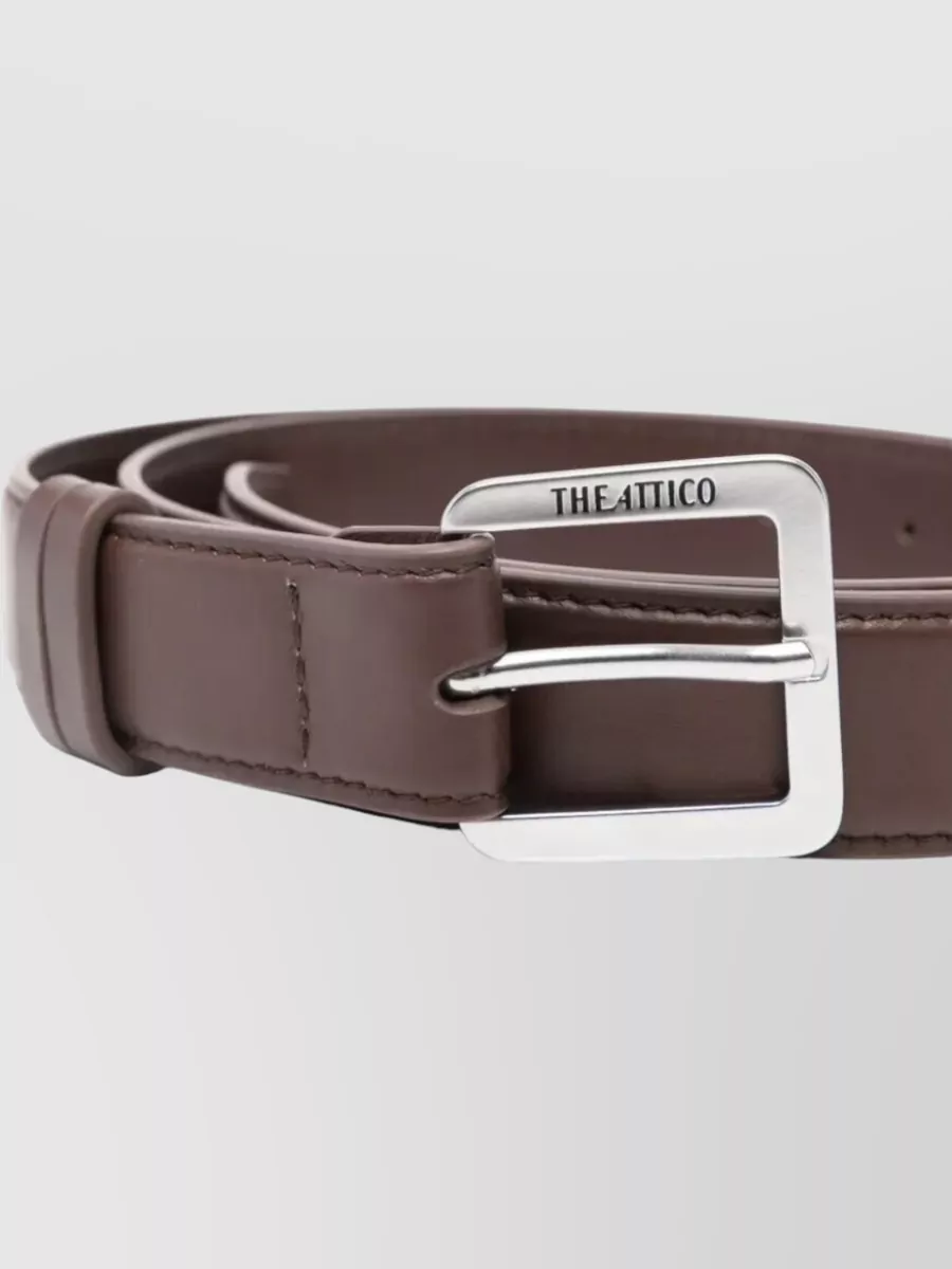 The Attico Adjustable Belt Smooth Finish Refined Design