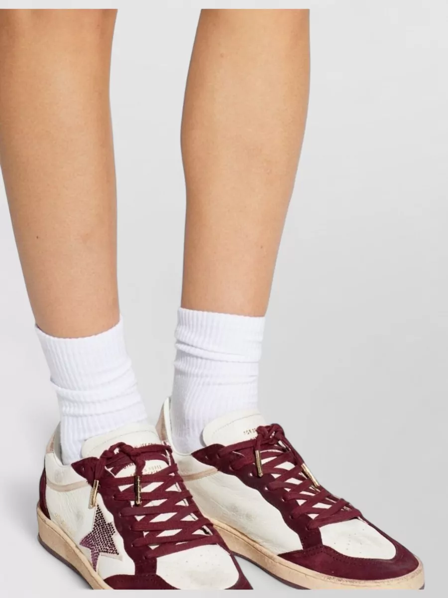 Golden Goose Leather Low-Top Sneakers