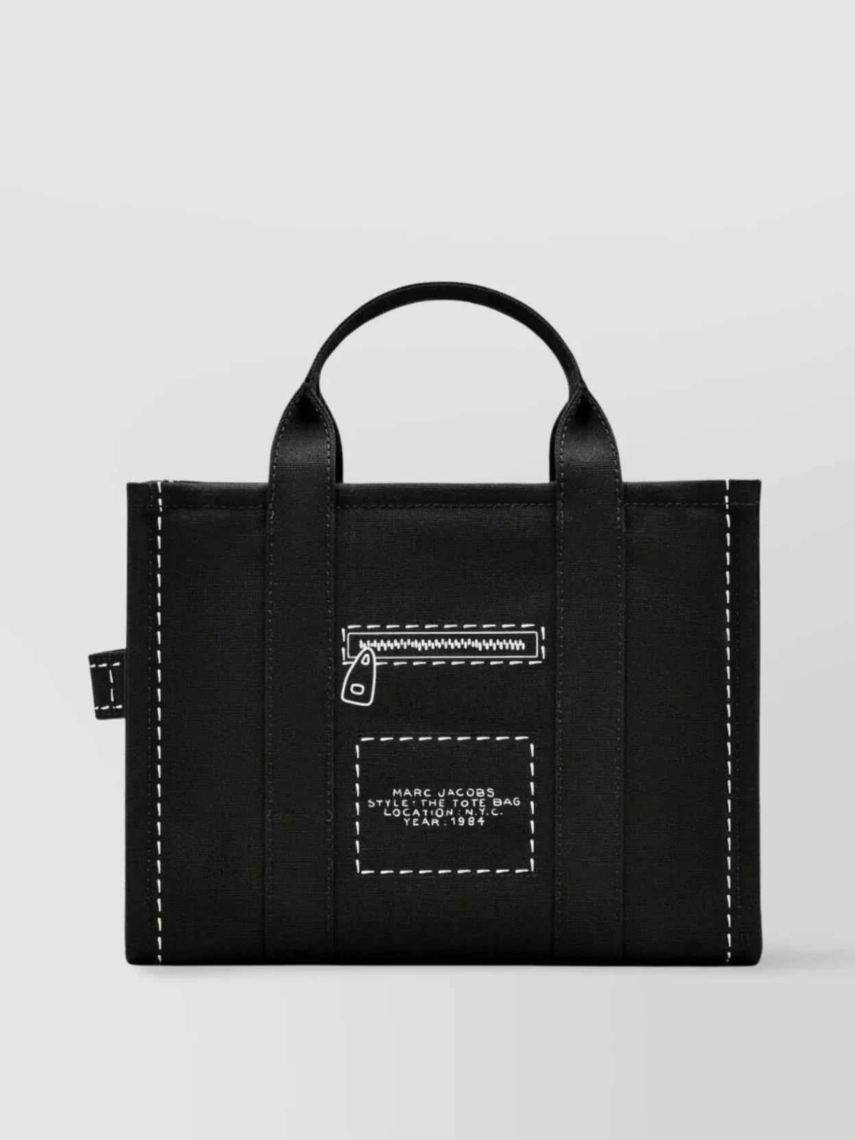 Marc Jacobs Illusion Cargo Canvas Medium Tote Bag