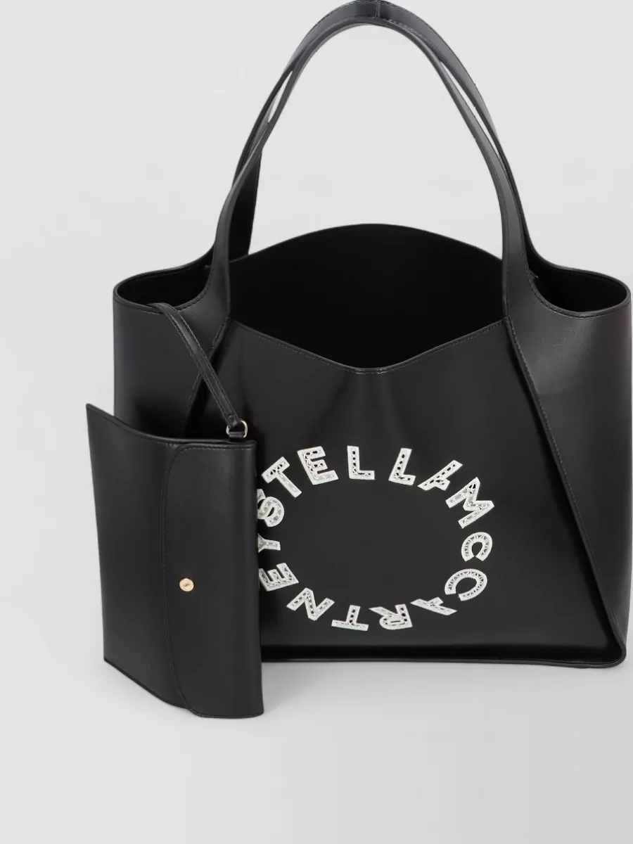 Stella Mccartney Logo Tote Bag Vegan Alter Mat Design