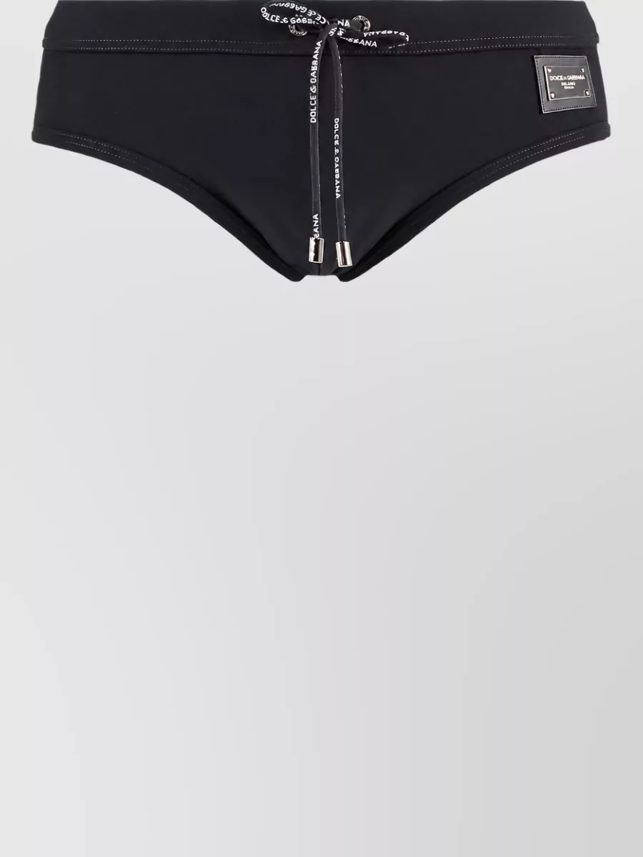 Dolce&Gabbana drawstring swim briefs