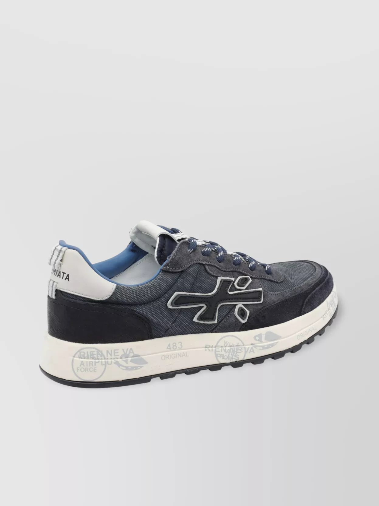 Premiata Low Top Sneakers Contrast Sole
