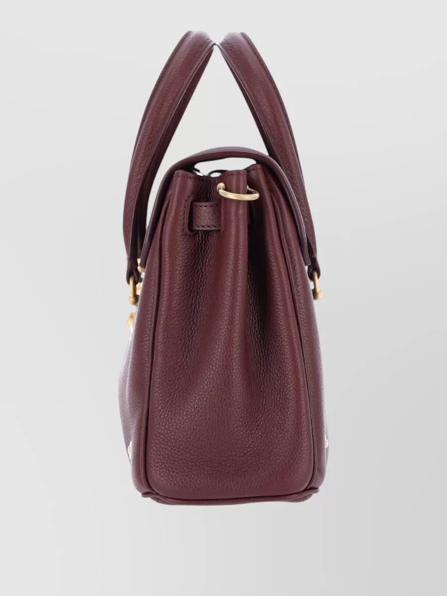 Thom Browne Leather Tote Bag