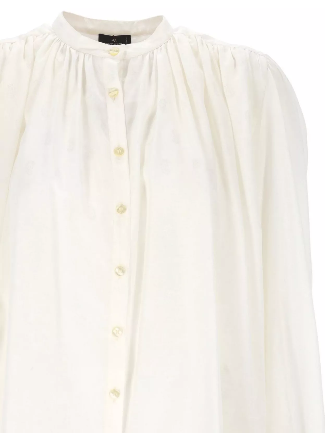 Etro Front Button-up Shirt With Band Collar
