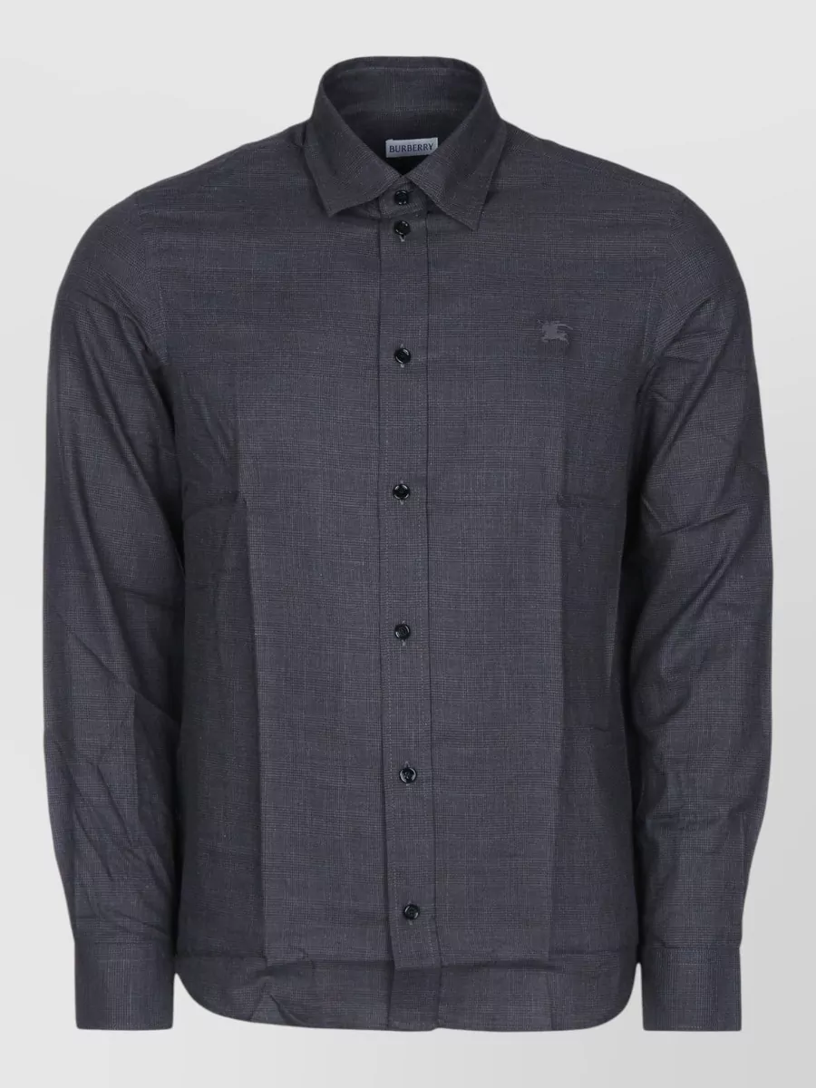 Burberry checked cotton shirt