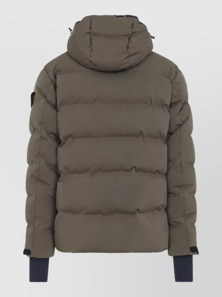 Moncler Grenoble Down Hooded Ski Jacket