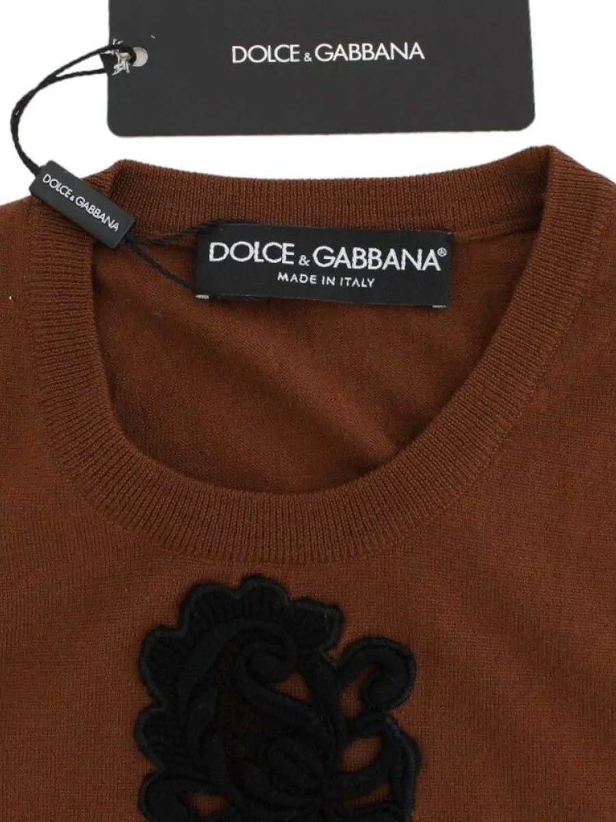 Dolce&Gabbana Lace Knit Sleeveless Top