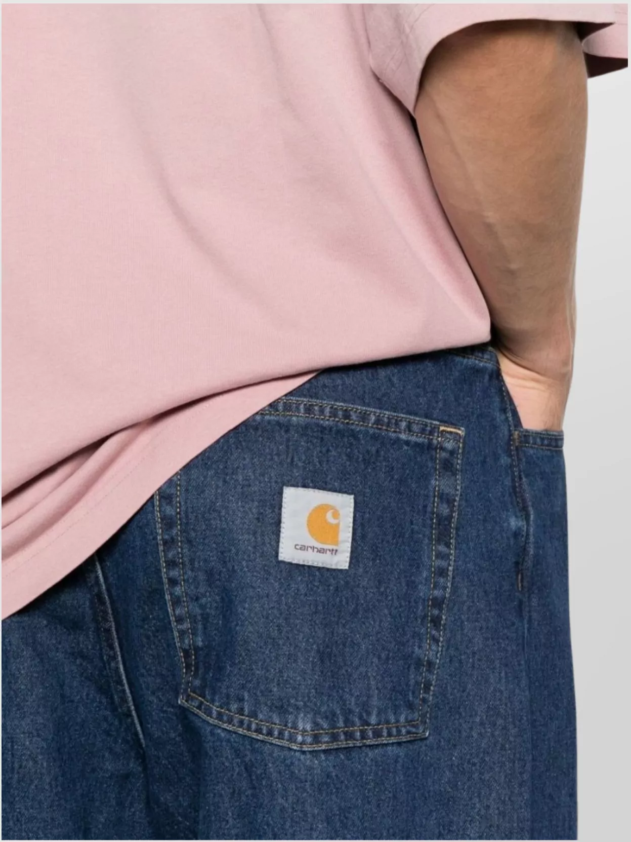 Carhartt Wip Brandon Straight Leg Denim Jeans