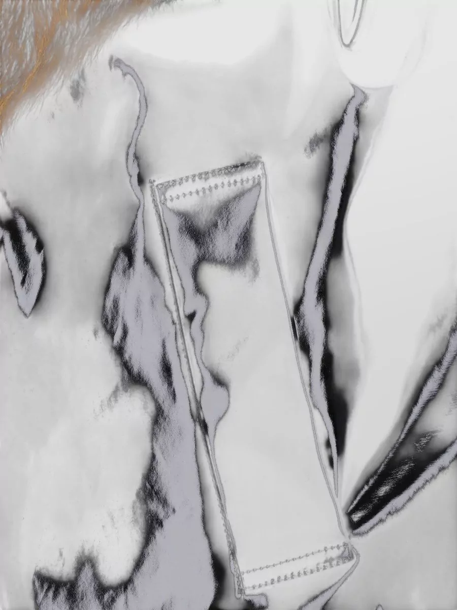 Saint Laurent Fur Collar Coat