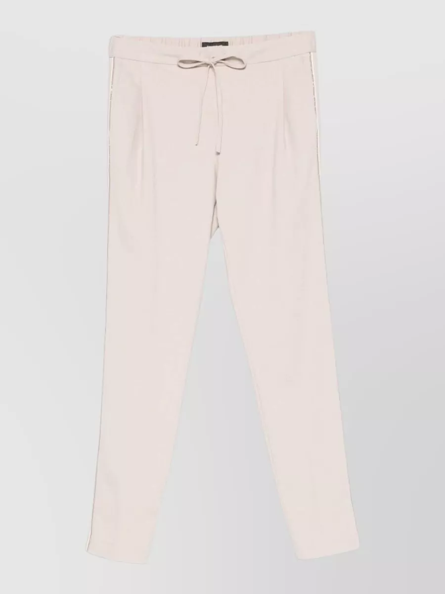 Fabiana Filippi Slim-fit straight-leg trousers