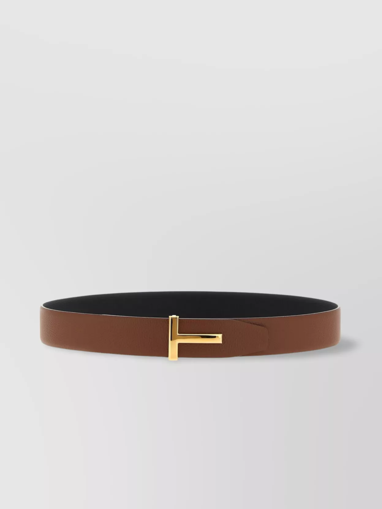 Tom Ford Logo Buckle Reversible Belt